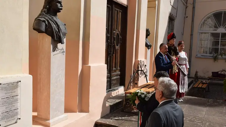 BercsényiFeszt Ungváron kulturális műsorral, kézműves foglalkozásokkal - Nagyjaink emlékezete, példája.  Fotó: Kárpátinfo/Kovács Elemér