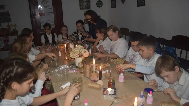 Márton napi foglalkozás a nagyberegi Tájházban - „Eljött Márton szürke lovon”