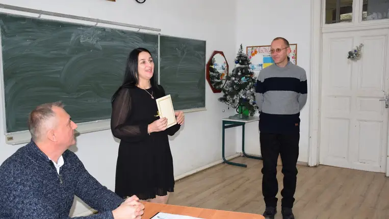 Pedagógusaink, néptánccsoportjaink munkájának elismerése - Verbőci siker a Kedvenc tanárom szavazáson. Fotó: Kárpátinfó/ Kovács Elemér