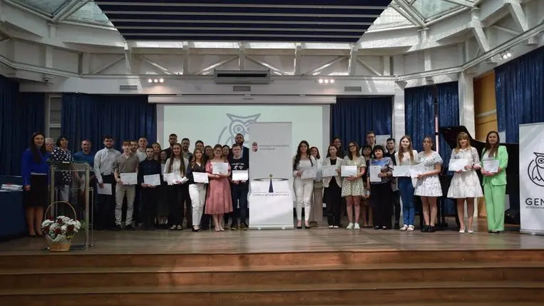 A 13. Kárpátaljai Tehetségnapon - Tehetséges fiatalok – a jövőnk zálogai. Fotó: Kárpátinfo/Marton Erzsébet