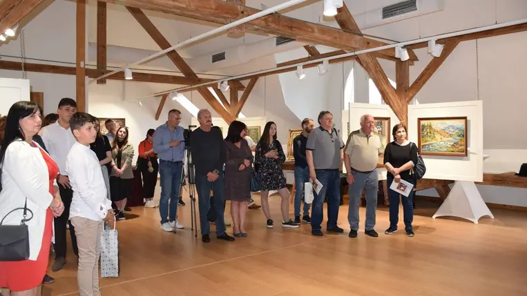 Harangozó Miklós-emlékkiállítás a Munkácsy Mihály Magyar Házban - A művészet sosem hal meg. Fotó: Kárpátinfo/Kovács Erzsébet