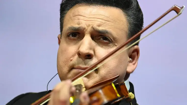 Mága Zoltán hegedűművész (Fotó: MTI/Kovács Tamás)