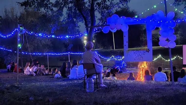 A KRISZ nyárzáró alkalma Guton - Hit és cselekedet. Fotó : Kárpátinfó/ Kovács Erzsébet