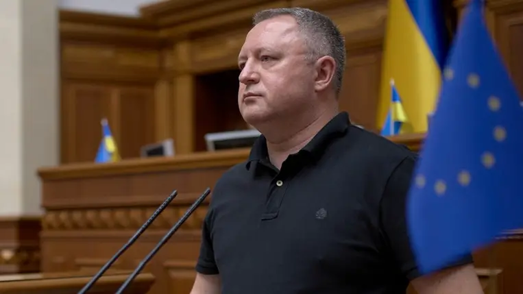 Andrij Kosztyin (Fotó: MTI/EPA/Vadim Szarahan)