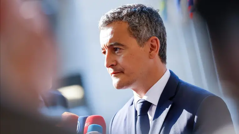 Gérald Darmanin francia ügyvezető belügyminiszter