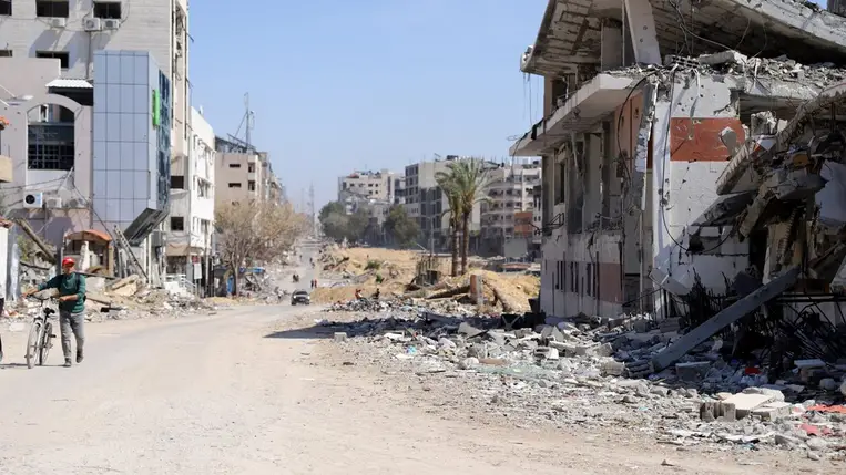 Nem a segélymunkások voltak az izraeli hadsereg áprilisi légicsapásainak célpontjai. Fotó: MTI/EPA/Mohamed Haddzsar