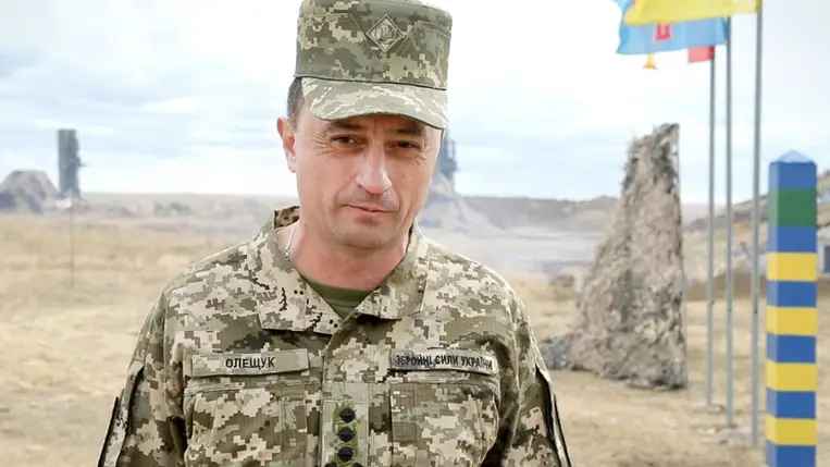 Mikola Olescsuk, az ukrán légierő parancsnoka