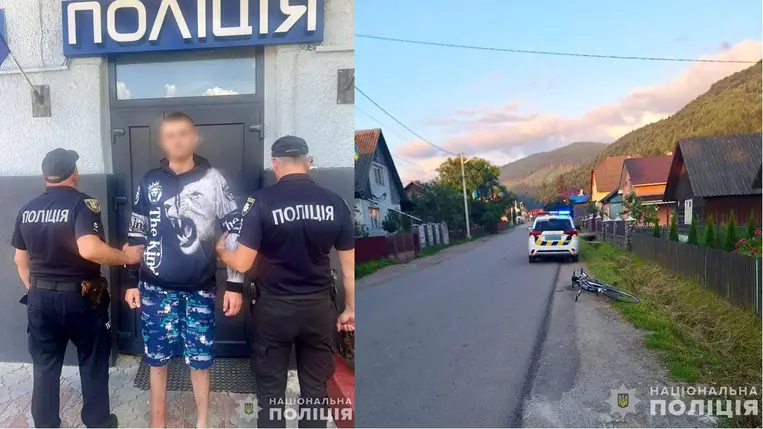 Elütött egy kerékpárost, majd elmenekült a közlekedési baleset helyszínéről az ittas sofőr. Fotó: Nemzeti Rendőrség