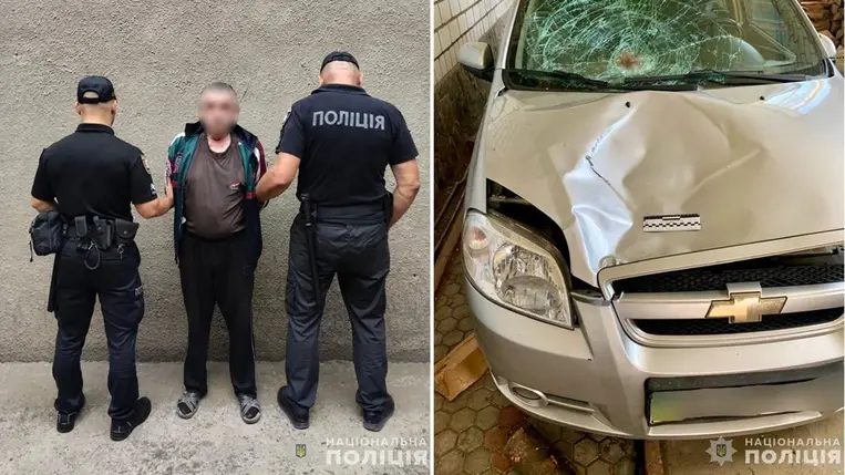 Kárpátalján egy 64 éves sofőr ittasan elütött egy gyalogos nőt és elmenekült a helyszínről. Az 51 éves áldozat belehalt sérüléseibe. Fotó: Nemzeti Rendőrség