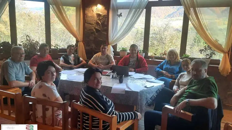 KMNE elnökségi hétvége a Vadvölgy panzióban