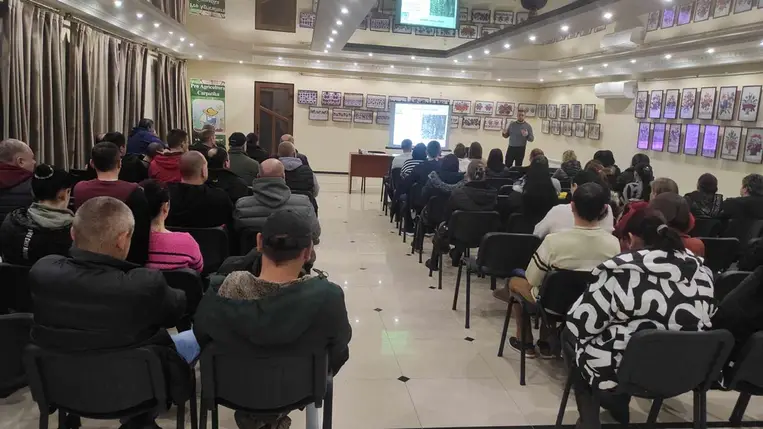 Tanfolyamon a gazdák