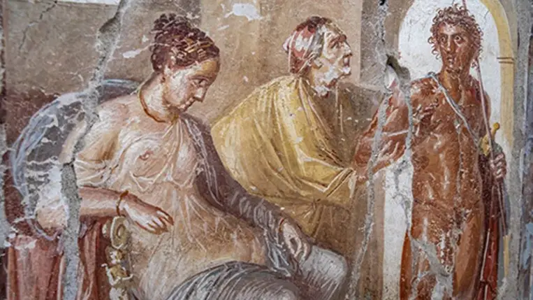 Új festményeket találtak Pompeiben 