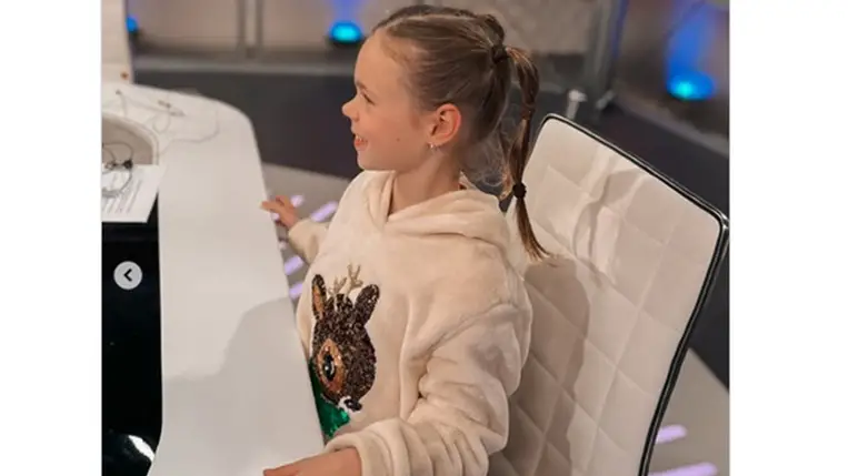 Feke Pál és Gyenesei Leila lánya