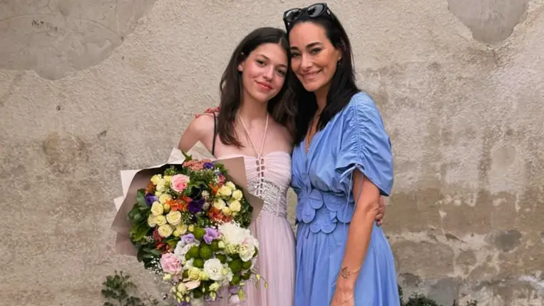 Görög Zita 16 éves lánya gyönyörű a közös fotón: Lotti szépségét dicsérik