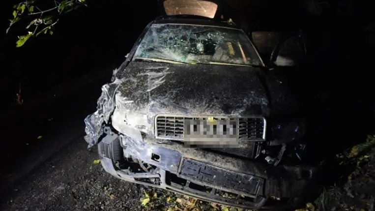 Magyarországon egy férfi halálos balesetet okozott Valkó közelében, majd egyszerűen elsétált a helyszínről. Fotó: police.hu