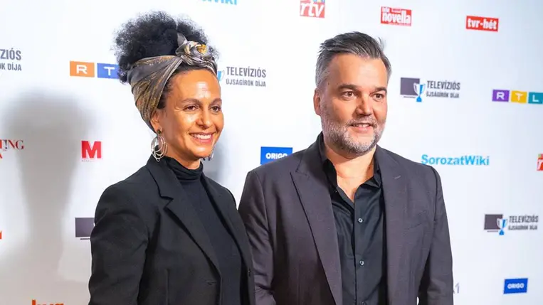 Íme Hevér Gábor jóval fiatalabb felesége