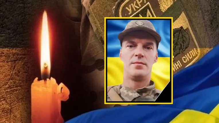 Az orosz-ukrán háborúban életét vesztette Ivan Csornyij 45 éves munkácsi katona. Fotó: Munkácsi Városi Tanács/Facebook