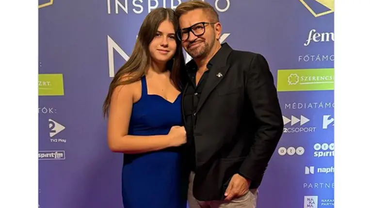 Jákob Zoltán 17 éves lánya gyönyörű volt a gálán