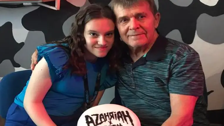 Nagy Bandó András lánya már tinédzser