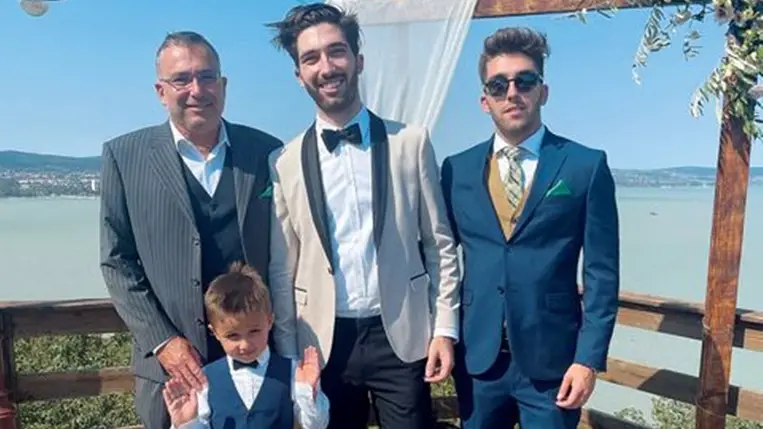 Sváby András és felnőtt fiai: olyan sármosak, mint a hollywoodi sztárok