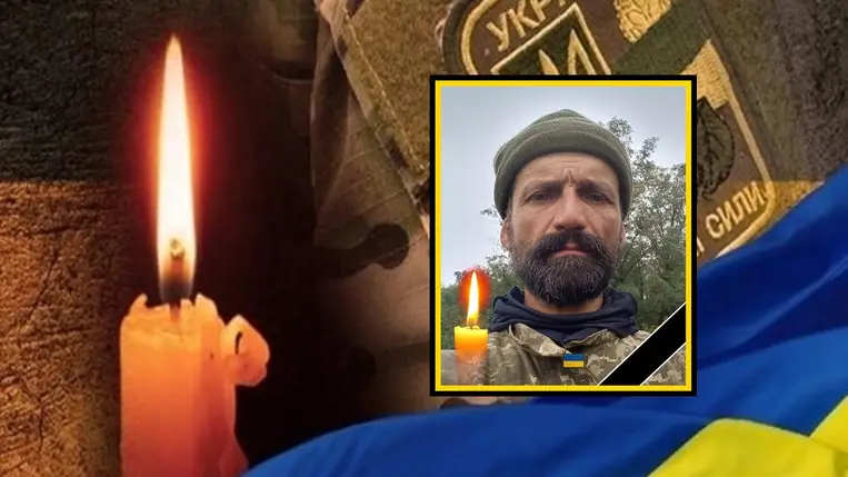 A kárpátaljai Szerhij Rurenko meghalt a háborúban. Fotó: Василь Щур/Facebook.