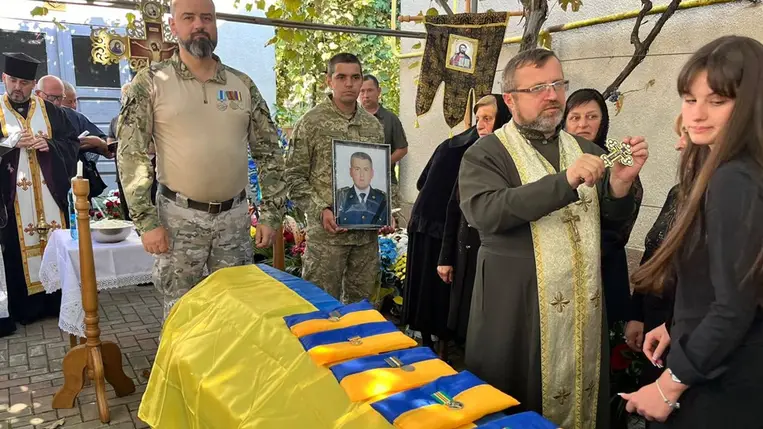 A butyaházai (Kárpátalja) Ihor Visztorobszkij határőr életét vesztette az orosz-ukrán háborúban.  Fotó: Ukrán Állami Határőrszolgálat