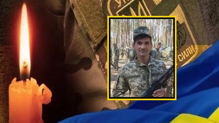 A técsői járási Vaszil Deket katona elesett a fronton. Dubovei (Dombó) kistérség/Facebook. Kollázs: Kárpátinfo