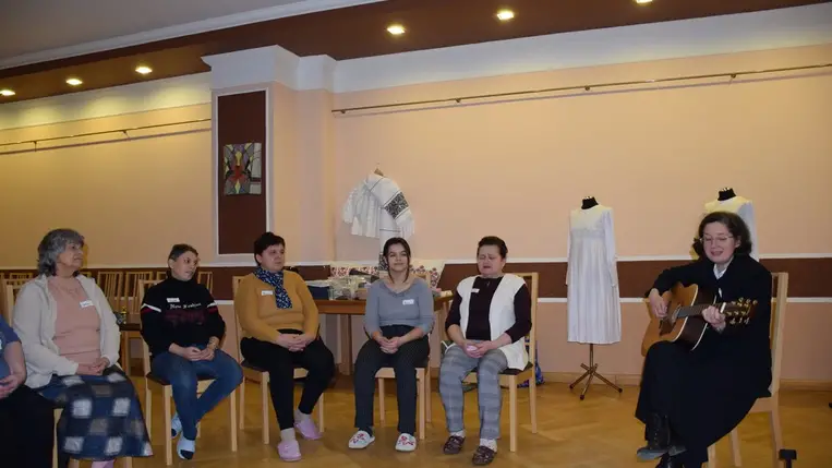 Lelkigyakorlat nőknek a beregszászi Pásztor Ferenc Házban - Az élő vizek forrásánál. Fotó: Kárpátinfó/ Kovács Erzsébet