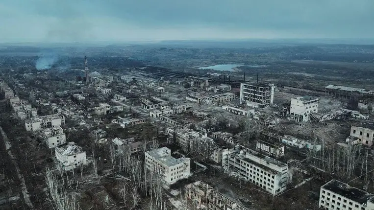 Donyeck megye sokat szenvedett a háború kitörése óta, a civil lakosság evakuálása továbbra is tart / Fotó: AFP