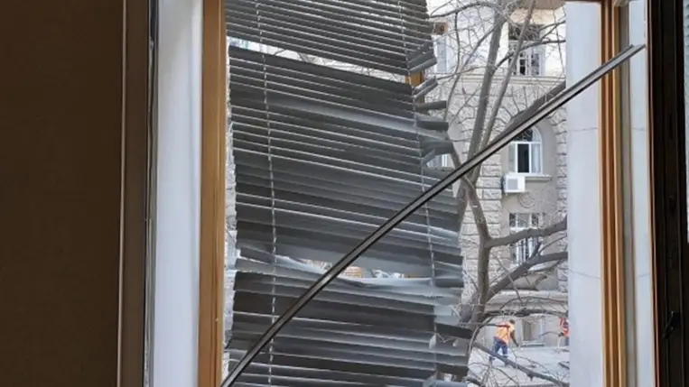 A Kijev elleni újévi támadás során a Legfelső Tanács adminisztratív épületei is megrongálódtak