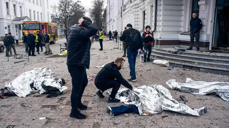 Szumi városa 2025. április 13-án. (Fotó: Ukrajinszka Pravda/Facebook)