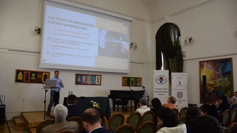 Rákóczi Napok rendezvénysorozat: tudományos konferencia a főiskolán - A jövő elkezdődött. Innovatív digitális módszerek. Fotó: Kárpátinfó/ Kovács Elemér