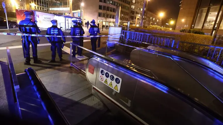 Levegőbe lövöldöztek egy brüsszeli metróállomáson