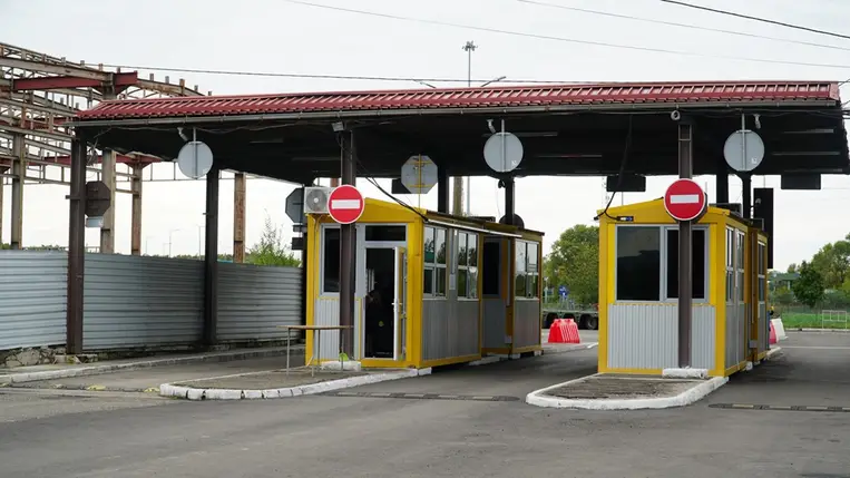 Asztélyi határátkelőhely. Fotó: Kárpátaljai Vámhivatal/Facebook