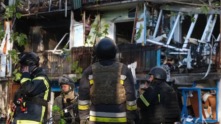 Az orosz légitámadás következtében a zaporizzsjai áldozatok száma 34-re emelkedett. Fotó: t.me/ivan_fedorov_zp