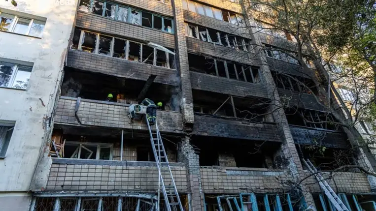 Az ukrán elnök szerint az orosz támadás, amelyben több mint 330 Shahed drónt és ballisztikus rakétákat vetettek be, demonstratív és cinikus volt.. Fotó:t.me/V_Zelenskiy_official