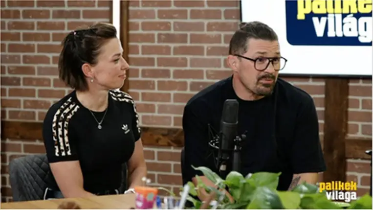 Bárdosi Sanyi felesége hidrogénszőkéből barna hajú lett