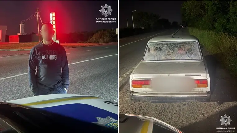 Bódult sofőr bukott le az Ungvárt elkerülő úton – jogosítvány nélkül, bírósági ítélet ellenére vezetett Fotó: Kárpátaljai Járőrszolgálat