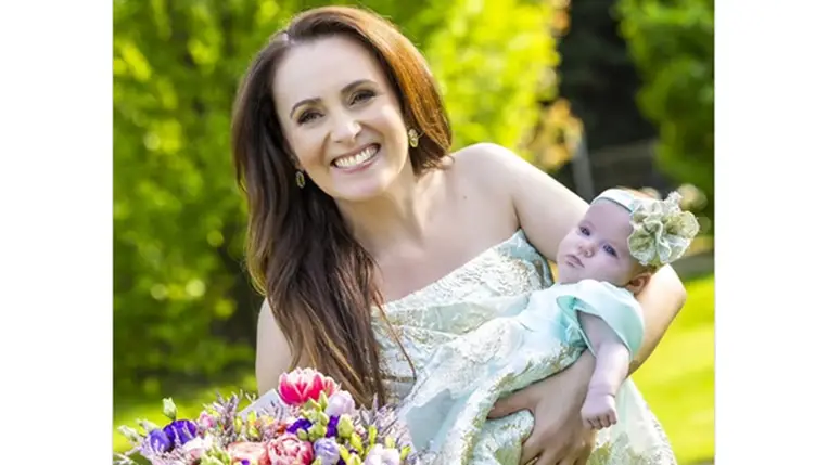 Csézy kislánya már 3 hónapos