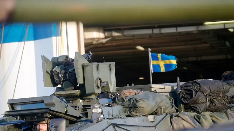 CV90 típusú gyalogsági harcjármű (Fotó: MTI/EPA/Toms Kalnins). Illusztráció. Fotó: Internet