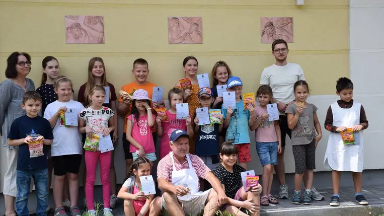 Harmadszor szervezte meg a Horváth Anna Alkotótábort a KMNE - Az alkotás öröme. Fotó: Kárpátinfó/ Kovács Erzsébet