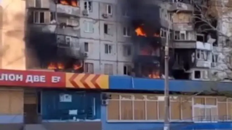 Herszon. Fotó: Telegram/Olekszandr Prokugyin.