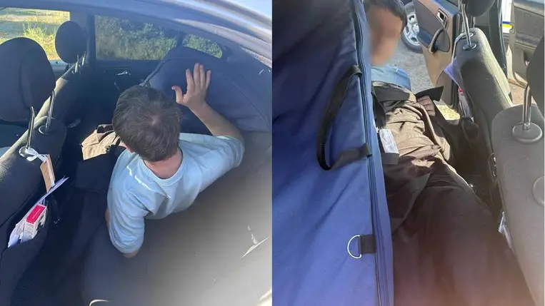 Kárpátalján egy pap próbált meg átcsempészni egy katonaköteles férfit a határon – 10 ezer dollárért. Fotó: Ukrán Állami Határőrszolgálat