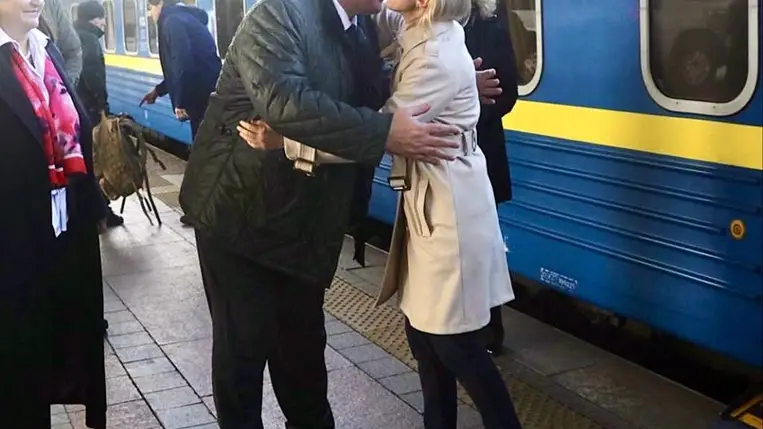 Kijevbe érkezett hétfőn Kaja Kallas, az Európai Unió fődiplomatája