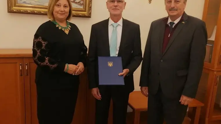 Kinevezték Vida Lászlót a beregszászi konzulátus élére. Fotó: Ukrán Külügyminisztérium Konzuli Szolgálata