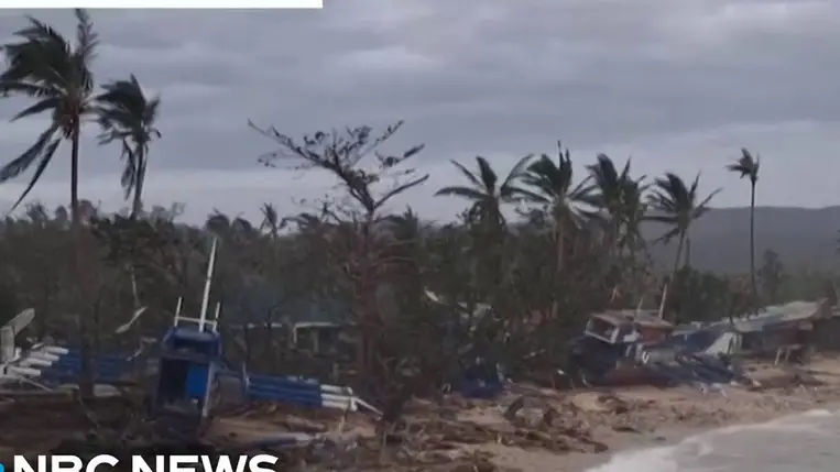 Lecsapott a Ragasa szupertájfun Tajvanon – többen meghaltak, és még többen eltűntek.Kiemelt kép forrása: Youtube/NBC News