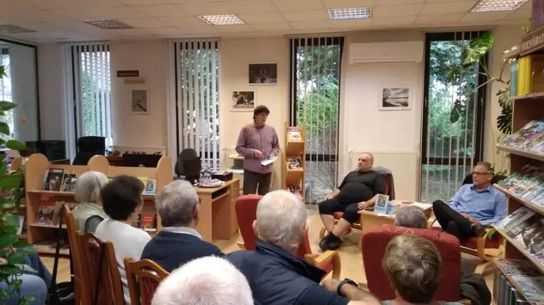 Lengyel János könyvbemutatója Csurgón. A fotókat Stók Lajos készítette.