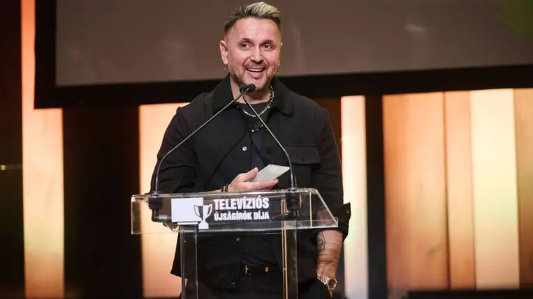 Majka keményen beszólt a TV2-nek a díjátadón