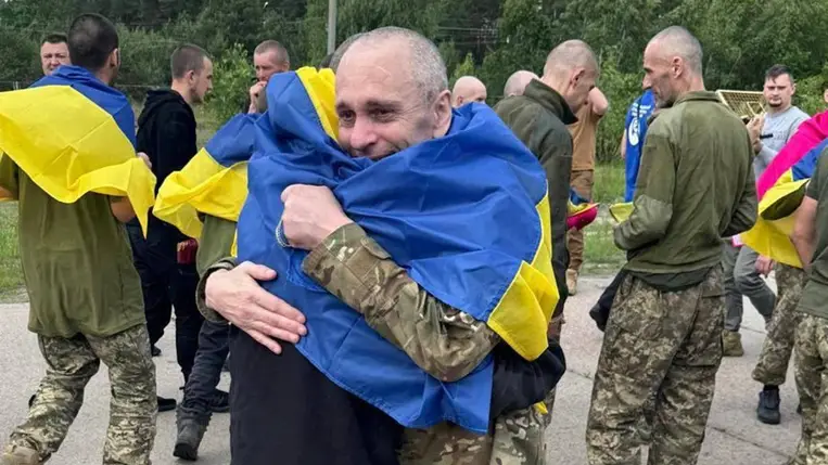 Már a negyedik hadifogolycsere zajlott le Ukrajna és Oroszország között ezen a héten. Fotó: t.me/V_Zelenskiy_official