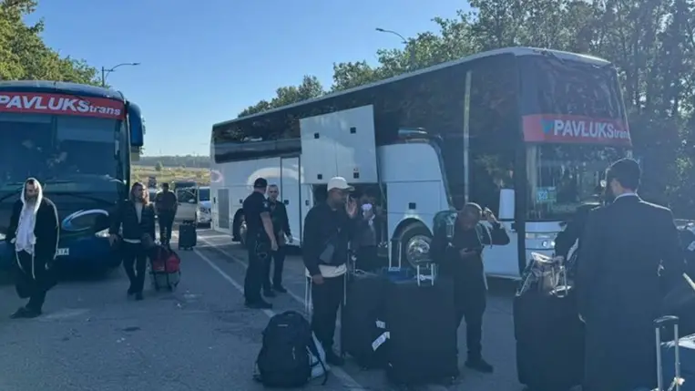 Már több mint 35 ezer haszid zarándok érkezett az ukrajnai Umanyba a zsidó újév ünneplésére. Fotó: Internet